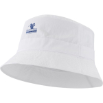 Cappello da sole leggero in nylon ad asciugatura rapida 105 g/m2 color bianco vista con stampa serigrafica