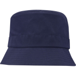 Cappello da sole leggero in nylon ad asciugatura rapida 105 g/m2 color blu mare seconda vista frontale