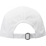 Cappellino in nylon impermeabile con protezione solare 105 g/m2 color bianco seconda vista posteriore