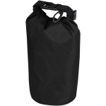 Borsa impermeabile compatta riciclata con chiusura arrotolabile 1L color nero