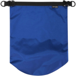 Borsa da viaggio riciclata impermeabile con chiusura arrotolabile 5L color blu reale terza vista frontale