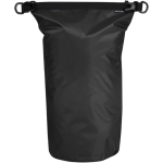 Borsa da viaggio impermeabile da 10L con chiusura arrotolabile color nero seconda vista frontale