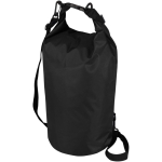 Borsa da viaggio impermeabile da 10L con chiusura arrotolabile color nero
