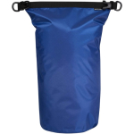 Borsa da viaggio impermeabile da 10L con chiusura arrotolabile color blu reale seconda vista frontale