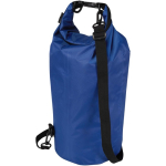 Borsa da viaggio impermeabile da 10L con chiusura arrotolabile color blu reale seconda vista
