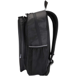 Zaino da padel con tasche organizer 18 L 15'' color nero vista laterale