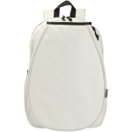 Zaino da padel con tasche organizer 18 L 15'' color sabbia seconda vista frontale