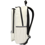 Zaino da padel con tasche organizer 18 L 15'' color sabbia vista laterale