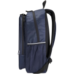 Zaino da padel con tasche organizer 18 L 15'' color blu mare vista laterale
