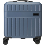 Trolley per laptop con lucchetto TSA integrato 30L 16'' color blu bondi seconda vista frontale