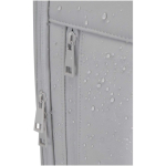 Zaino antifurto espandibile resistente all’acqua, capacità 18 L color grigio chiaro vista dettaglio 1