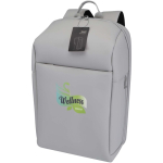 Zaino antifurto espandibile resistente all’acqua, capacità 18 L color grigio chiaro