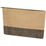 Necessaire sottile in carta certificata con fodera morbida 3L color nero