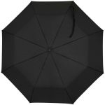 Ombrello pieghevole compatto con struttura in metallo e gomma Ø102 color nero seconda vista frontale