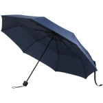 Ombrello pieghevole compatto con struttura in metallo e gomma Ø102 color blu mare
