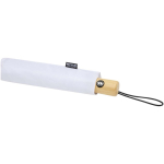 Ombrello pieghevole resistente con apertura e chiusura automatiche Ø105 color bianco terza vista