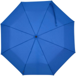 Ombrello pieghevole resistente con apertura e chiusura automatiche Ø105 color blu reale seconda vista frontale