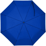 Ombrello pieghevole ecologico con apertura e chiusura automatiche Ø120 color blu reale seconda vista frontale