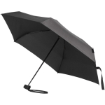 Mini ombrello pieghevole compatto con custodia antigoccia Ø90 color nero