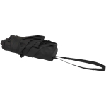 Mini ombrello pieghevole compatto con custodia antigoccia Ø90 color nero seconda vista