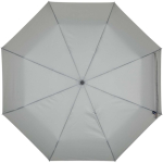 Ombrello pieghevole compatto in RPET con apertura automatica Ø99 color grigio chiaro seconda vista frontale