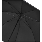Ombrello antivento con apertura automatica e fascia riflettente Ø130 color nero seconda vista