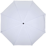 Ombrello antivento con apertura automatica e fascia riflettente Ø130 color bianco seconda vista frontale