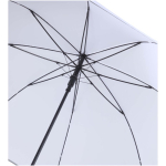 Ombrello antivento con apertura automatica e fascia riflettente Ø130 color bianco seconda vista