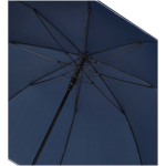 Ombrello antivento con apertura automatica e fascia riflettente Ø130 color blu mare seconda vista