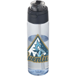Borraccia con cannuccia integrata e coperchio a pulsante antigoccia 700ml color blu bondi
