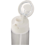 Borraccia con cannuccia integrata e coperchio a pulsante antigoccia 700ml color trasparente vista dettaglio 1