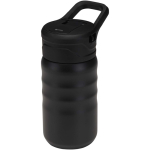 Borraccia sportiva 350ml con cannuccia richiudibile antigoccia color nero
