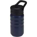 Borraccia sportiva 350ml con cannuccia richiudibile antigoccia color blu mare