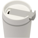 Bicchiere termico a doppia parete con coperchio a vite incluso 480ml color bianco vista dettaglio 1