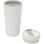 Bicchiere termico a doppia parete con coperchio a vite incluso 480ml color bianco seconda vista