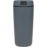 Bicchiere termico a doppia parete con coperchio a vite incluso 480ml color blu bondi seconda vista posteriore