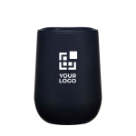 Bicchiere a doppia parete con coperchio scorrevole e isolamento ad aria 360ml vista area di stampa