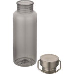 Borraccia con tappo a vite e manico in acciaio inox 600ml color nero seconda vista