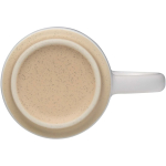 Tazza impilabile in ceramica con base moderna non smaltata 180 ml color bianco vista dettaglio 1