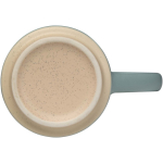 Tazza impilabile in ceramica con base moderna non smaltata 180 ml color azzurro pastello vista dettaglio 1