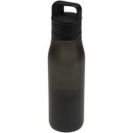 Bicchiere termico a doppia parete con coperchio one-touch 500ml color nero