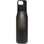 Bicchiere termico a doppia parete con coperchio one-touch 500ml color nero seconda vista posteriore