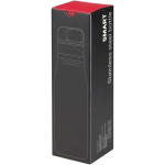 Bicchiere termico a doppia parete con coperchio one-touch 500ml color nero seconda vista con scatola