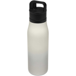 Bicchiere termico a doppia parete con coperchio one-touch 500ml color bianco