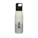 Bicchiere termico a doppia parete con coperchio one-touch 500ml vista area di stampa