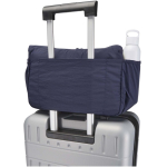 Borsa a tracolla per laptop con fascia per trolley e tasca nascosta 13'' color blu mare terza vista