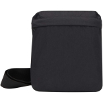 Borsa a tracolla leggera con tracolla regolabile e imbottitura color nero seconda vista frontale