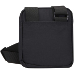 Borsa a tracolla leggera con tracolla regolabile e imbottitura color nero seconda vista posteriore