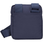 Borsa a tracolla leggera con tracolla regolabile e imbottitura color blu mare seconda vista posteriore