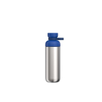 Borraccia in acciaio inox riciclato con doppia apertura 700ml Mepal color azzurro pastello seconda vista frontale